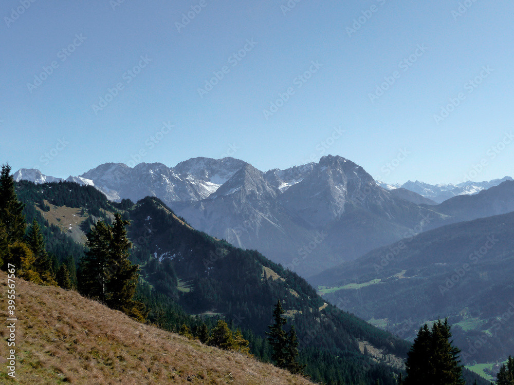 Pfuitjochl mountain in Tyrol, Austria