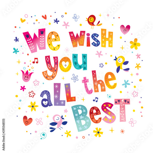 we wish you all the best