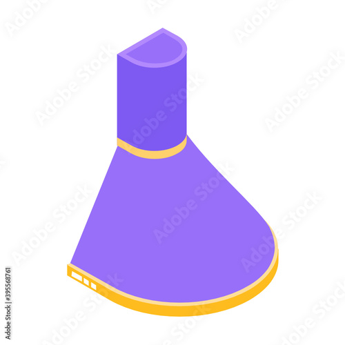 
An exhaust hood, modern isometric vector of rangehood
