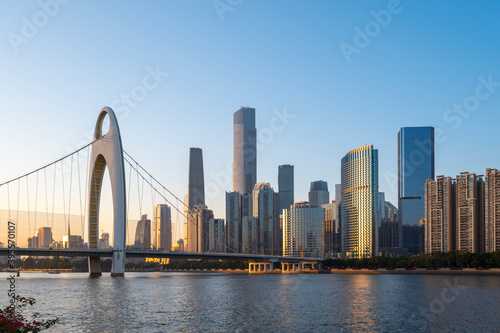 The architectural scenery of Guangzhou, China © chendongshan