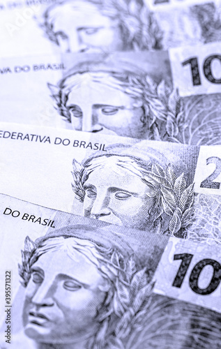 brazilian economy, conceptual monochrome image, background, brazil finance concept