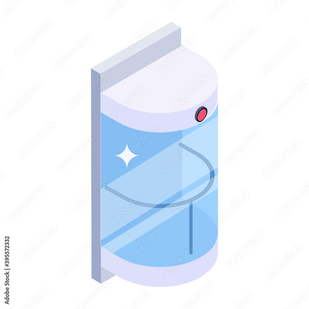 Isometric vector design of capsule lift, editable icon
Isometric vector design of capsule lift, editable icon