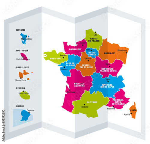 Carte régions de France 2020 sources 3
