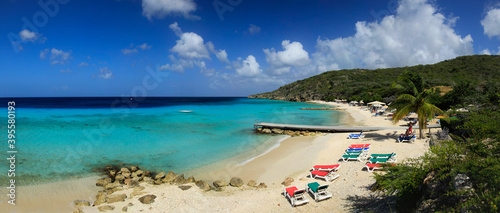 Bild auf Leinwand Curacao, Playa Porto Marie