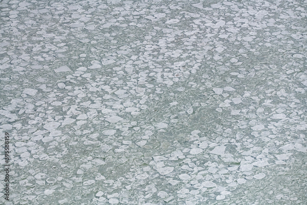 Aerial, helicopter view of the stunning arctic ocean in Hudson Bay, northern Canada, Manitoba. Taken in late fall before the sea ice fully freezes in the arctic ocean, taken in Churchill. Aerial, helicopter view of the stunning arctic ocean in Hudson Bay, northern Canada, Manitoba. Taken in late fall before the sea ice fully freezes in the arctic ocean, taken in Churchill.
