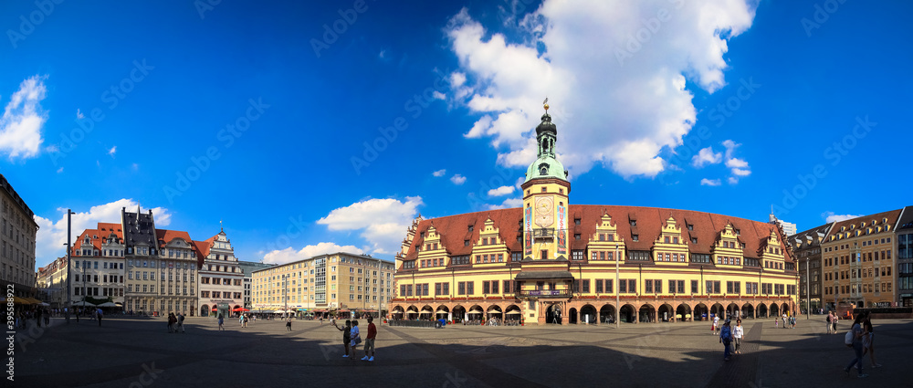 Fototapeta premium Leipzig, Markt