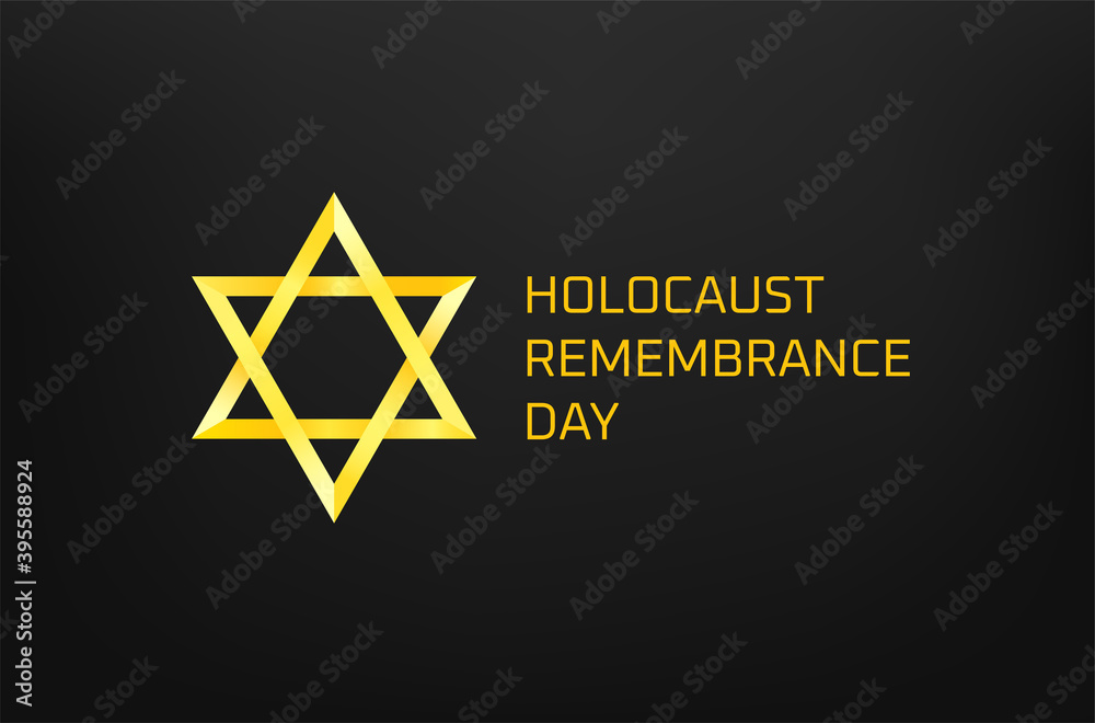 Holocaust remembrance day vector concept Holocaust remembrance day vector concept