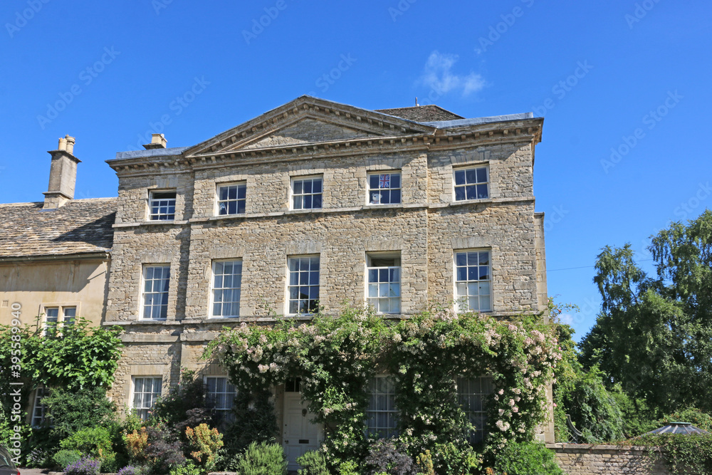 Historic building in Cirencester, England	