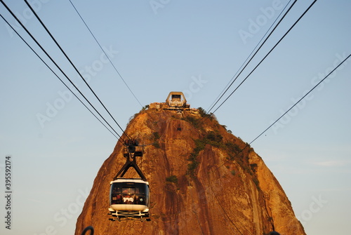 Sugarloaf Mountain is a peak situated in Rio de Janeiro, Brazil.