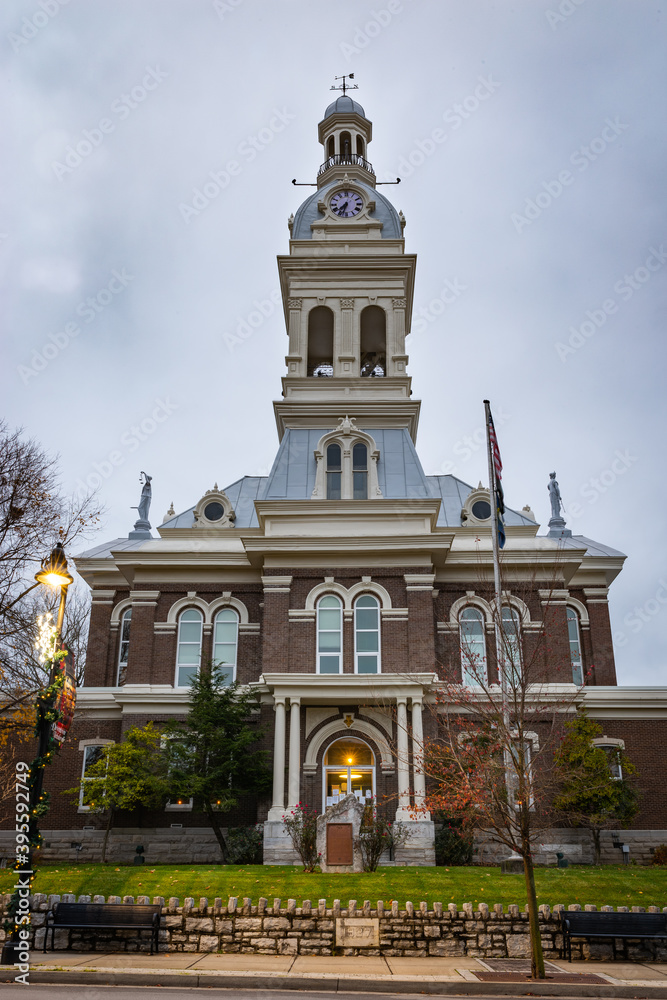 Jessamine County Courthouse in Downtown Nicholasville, Kentucky