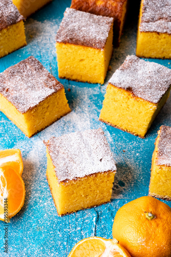 Gluten-free clementine cake (ground almonds and free from plain floor) photo