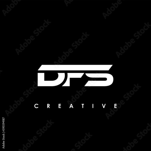 DFS Letter Logo Design on White Background. DFS Creative Initials Letter  Logo Concept Stock Vector - Illustration of creative, font: 255140812