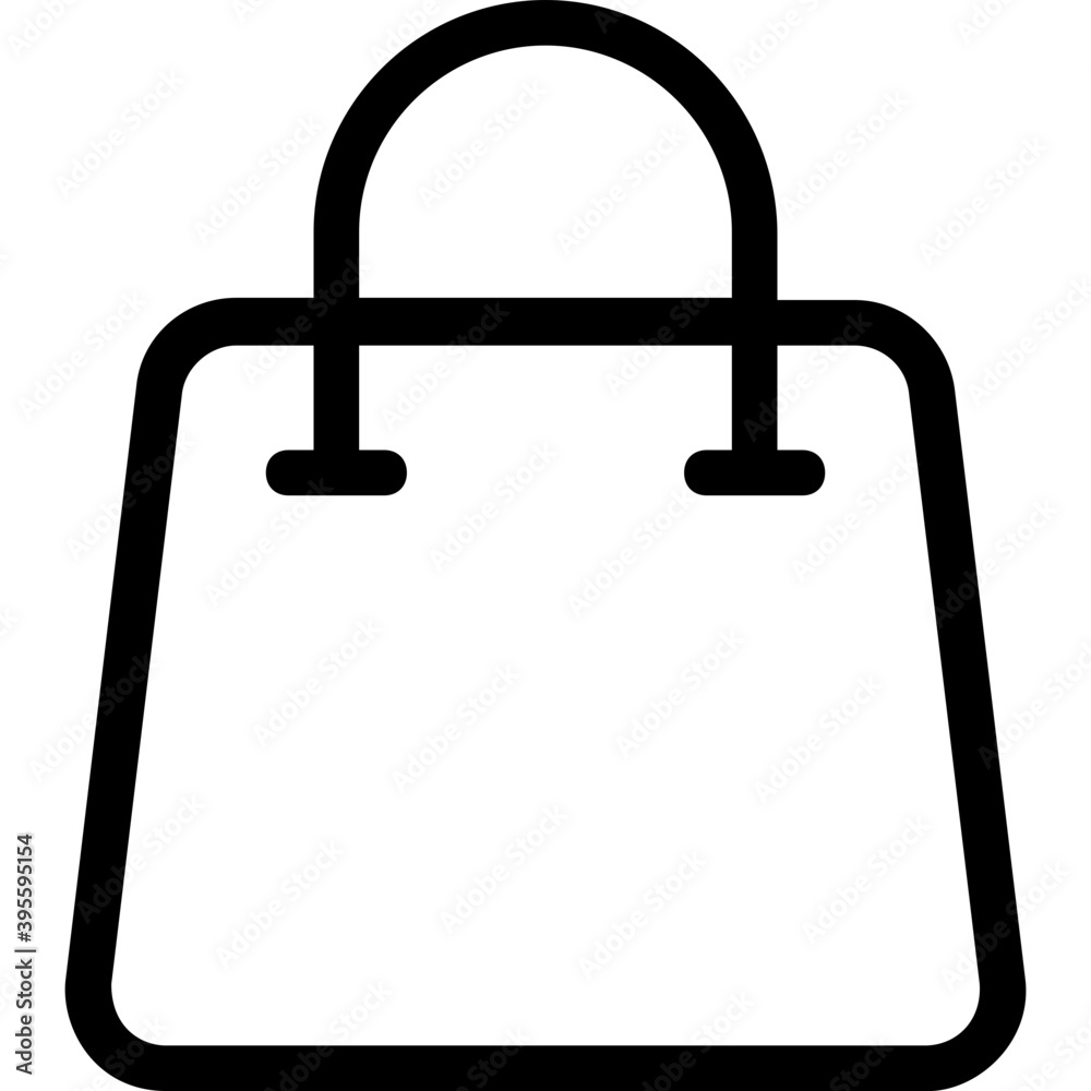 Handbag Vector Line Icon
Handbag Vector Line Icon