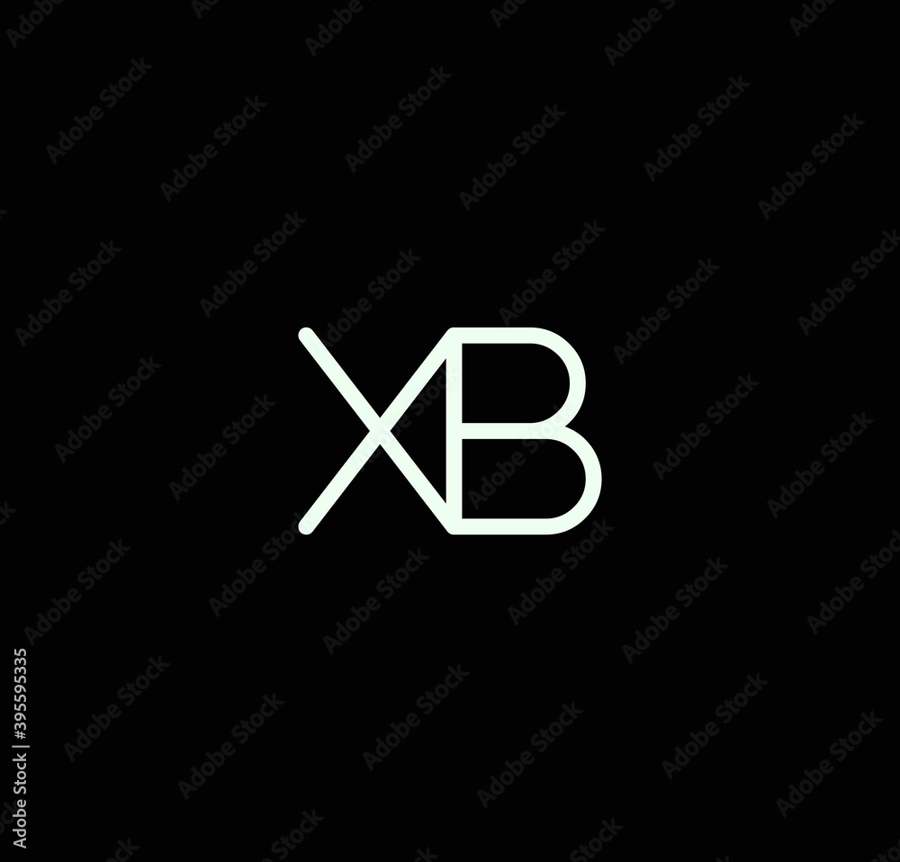 Letter XB alphabet logo design vector. The initials of the letter X and B logo design in a minimal style are suitable for an abbreviated name logo. Letter XB alphabet logo design vector. The initials of the letter X and B logo design in a minimal style are suitable for an abbreviated name logo.