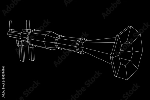 Anti-tank rocket propelled grenade launcher - RPG 7