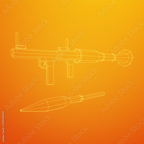 Anti-tank rocket propelled grenade launcher - RPG 7
