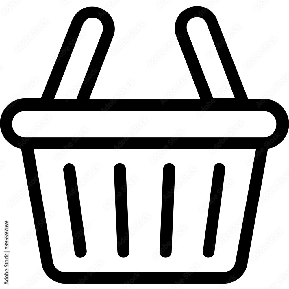 Basket Vector Line Icon
Basket Vector Line Icon