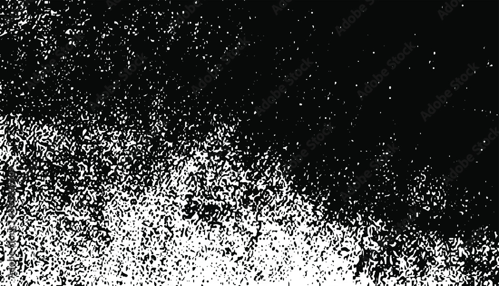 Obraz premium Rough black and white texture vector. Distressed overlay texture. Grunge background. Abstract textured effect. Vector Illustration. Black isolated on white background. EPS10