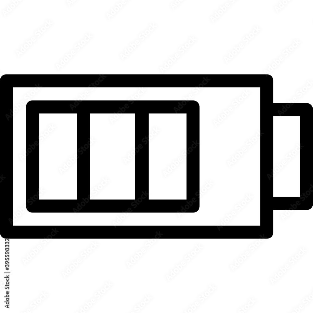 Battery Vector Line Icon
Battery Vector Line Icon
