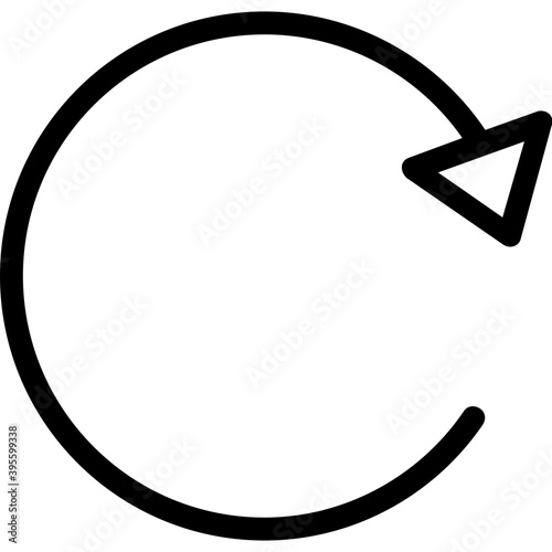 
Refresh Vector Line Icon
