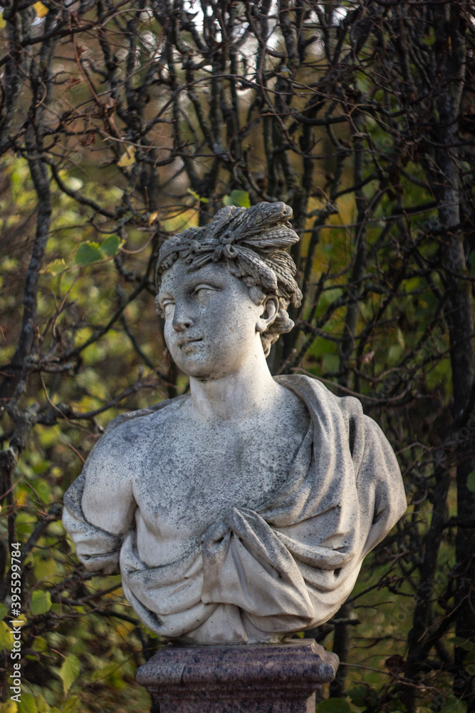 statue  in the park