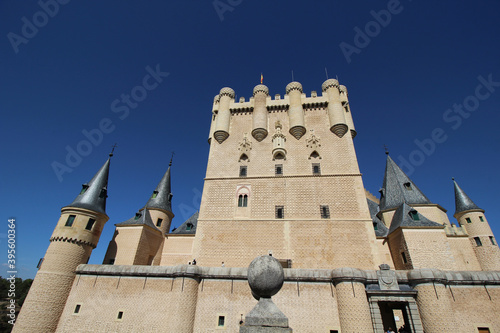 The famous Alcazar of Segovia, Castilla y Leon, Spain.