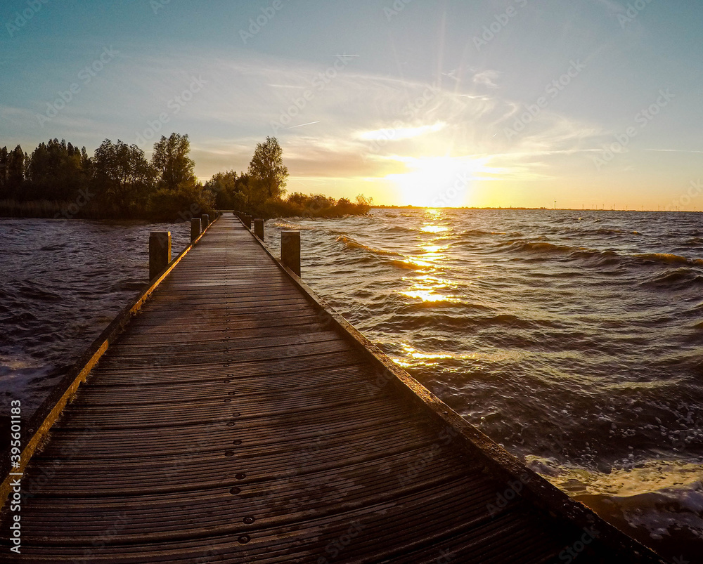Obraz premium sunset on the sea
