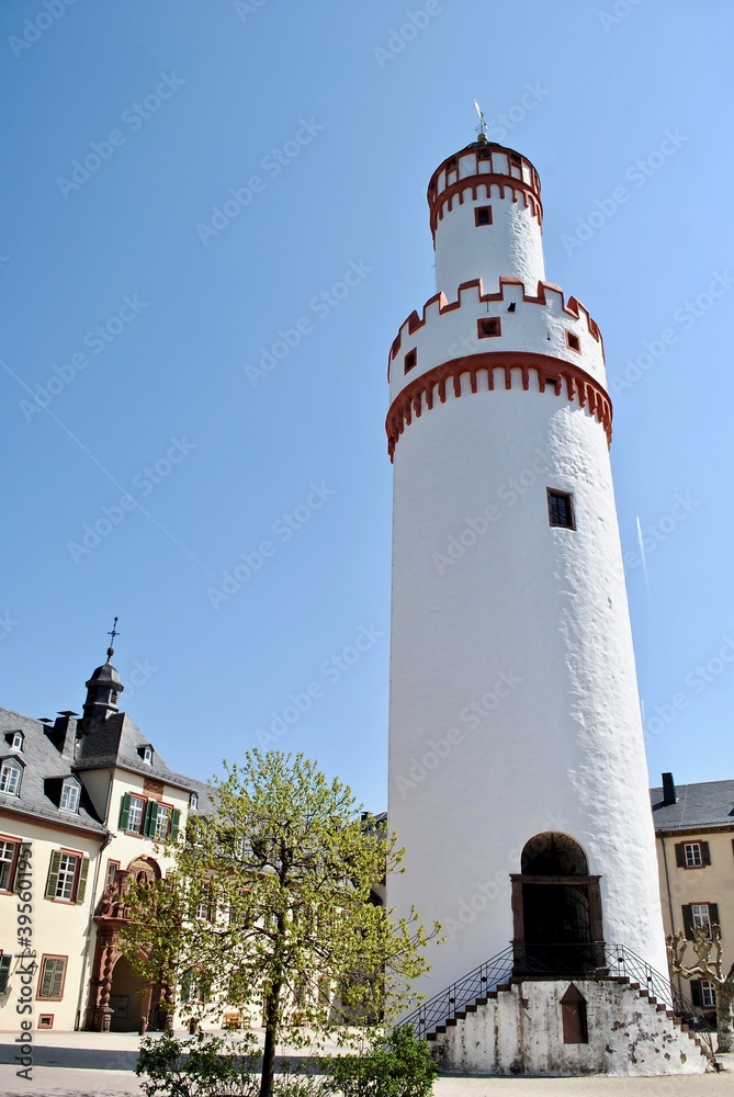 Bad Homburg Castle (Schloss Bad Homburg) is a castle and palace in the German city of Bad Homburg vor der Höhe, Germany. The White Tower (Weißer Turm) is a free-standing cylindrical castle keep. 