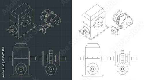 Speed reducer blueprints