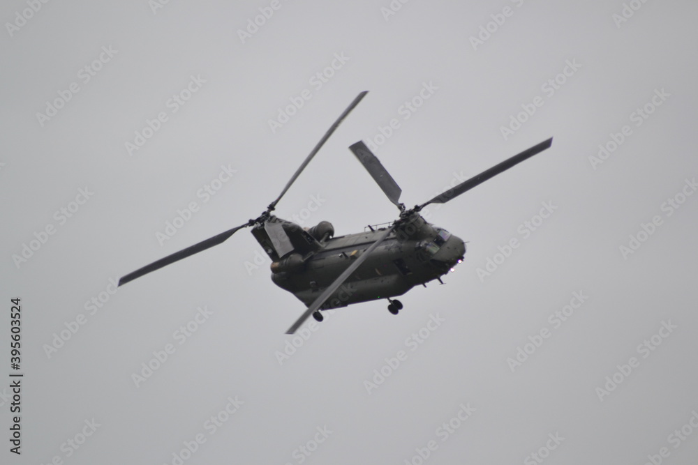 Fototapeta premium helicopter in action