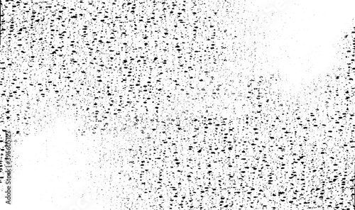 Small water drops texture vector. Rainy window overlay texture. Rain on glass background. Abstract halftone textured effect. Vector Illustration. EPS10.