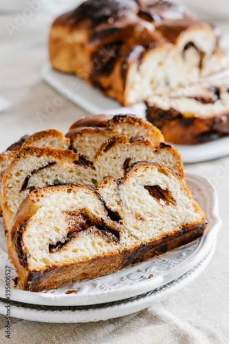 Chocolate brioche