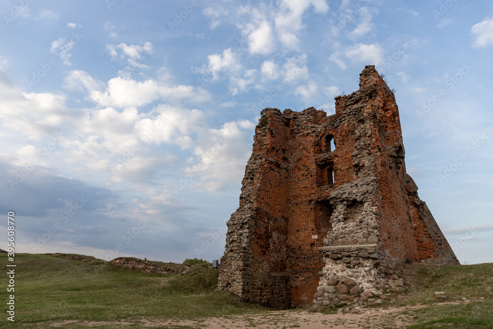 Obraz premium ruins of the ancient castle