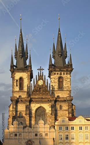 Church of Mother of God before Tyn in Prague. Czech Republic © Andrey Shevchenko