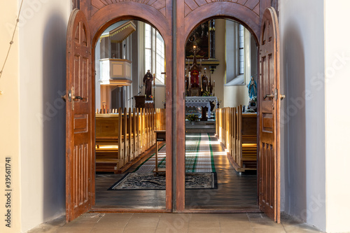 interior of a church