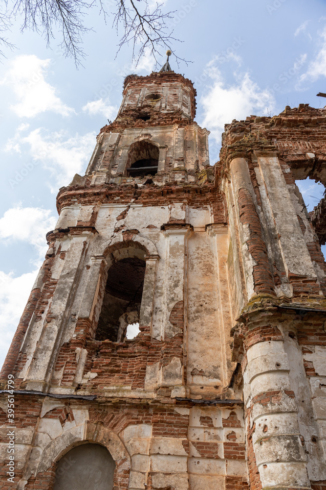 crumbling old church