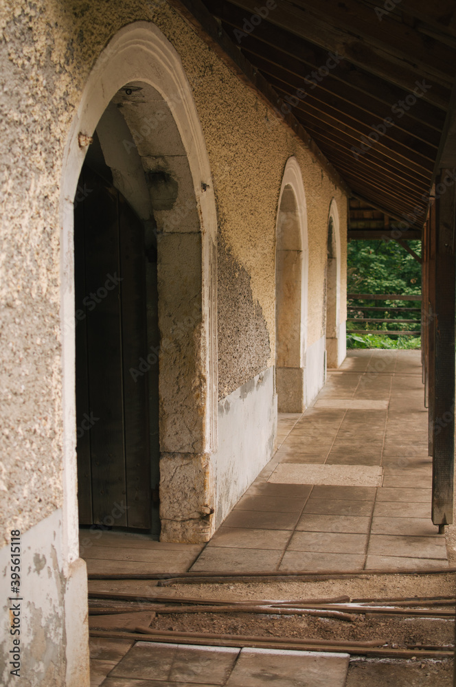 Fototapeta premium Exploring Hallstatter see and surroundings