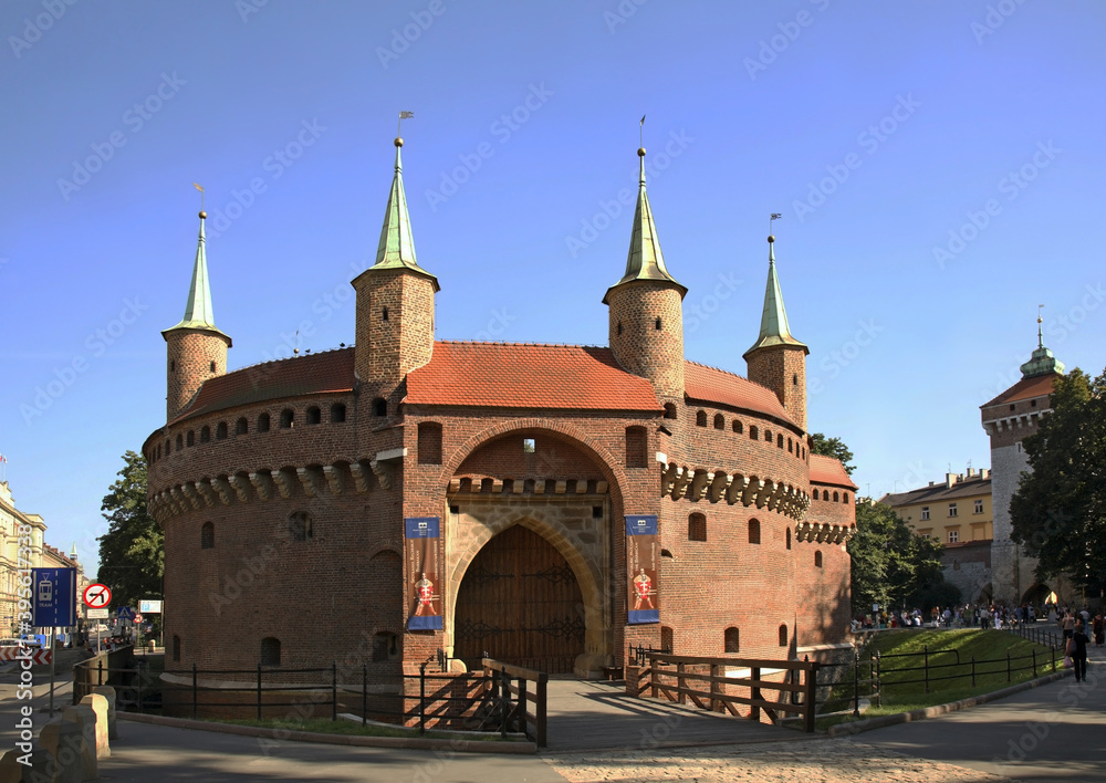 Fototapeta premium Barbican in Krakow. Poland
