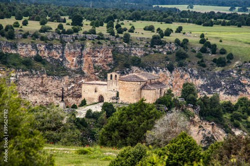 Hoces del Río Duratón, Ermita de San Frutos, Segovia, Castilla y León, España
