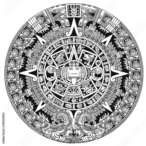 Calendario azteca photo