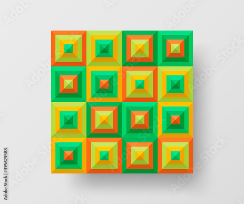 Abstract geometric vector pattern design. Texture illustration background.