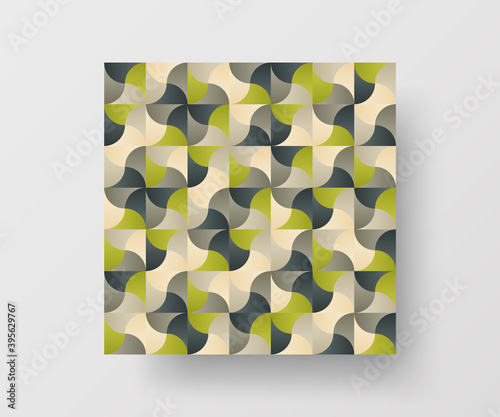 Abstract geometric vector pattern design. Texture illustration background.