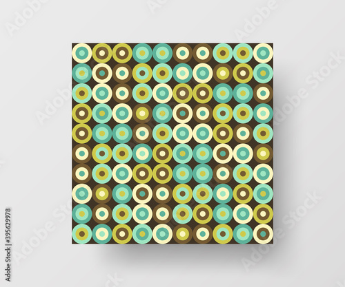 Abstract geometric vector pattern design. Texture illustration background.
