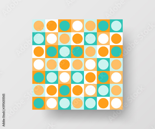 Abstract geometric vector pattern design. Texture illustration background.