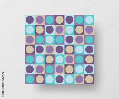 Abstract geometric vector pattern design. Texture illustration background.