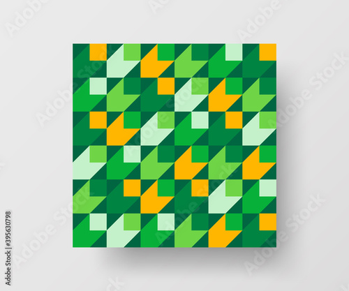 Abstract geometric vector pattern design. Texture illustration background.