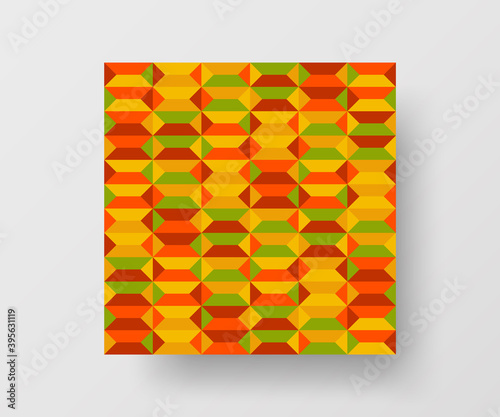 Abstract geometric vector pattern design. Texture illustration background.