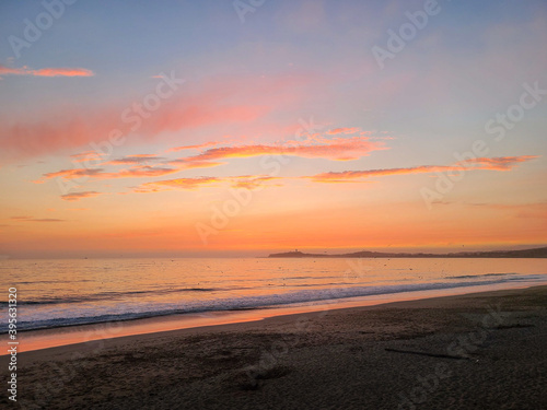 Sunset at the beach © LauraQM