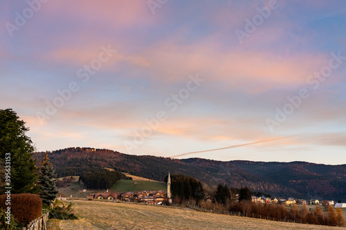 altopiano di asiago, sunire time in camporovere photo