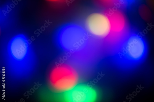abstract background with lights, abstract Christmas lights, Christmas lights, bokeh lights colourful lighting in the dark